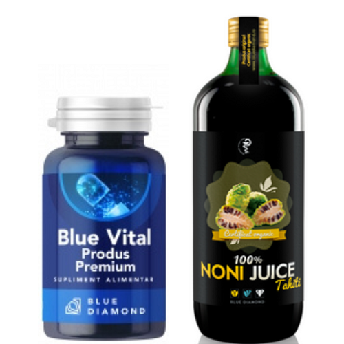 Blue Vital + Noni Juice